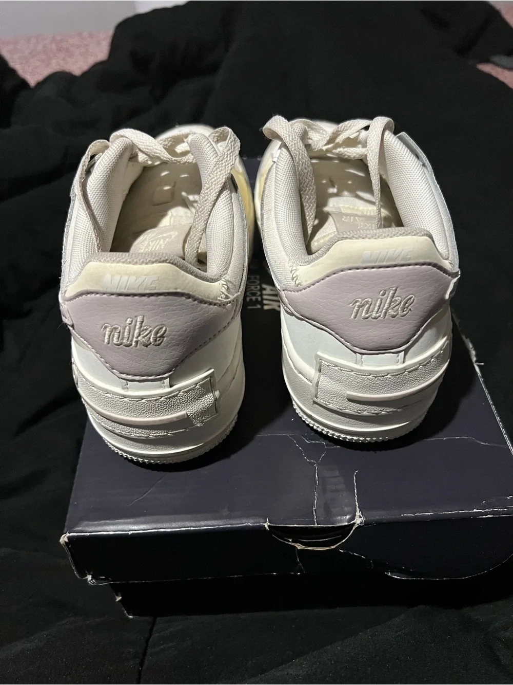 Nike Air Force 1 Shadow Sail Platinum Violet W Size 6.5